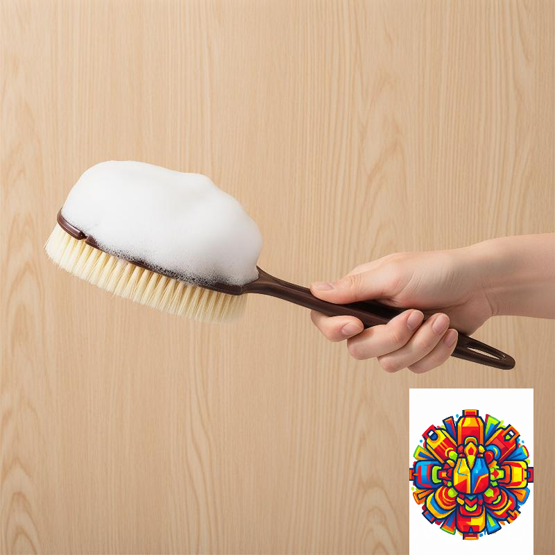 Dry Brush Body - Body Massage Brush 2 In 1