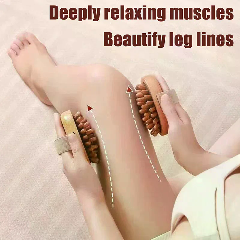 Handheld Wooden Body Massage B - Dry Brush Body 리뷰 및 가격