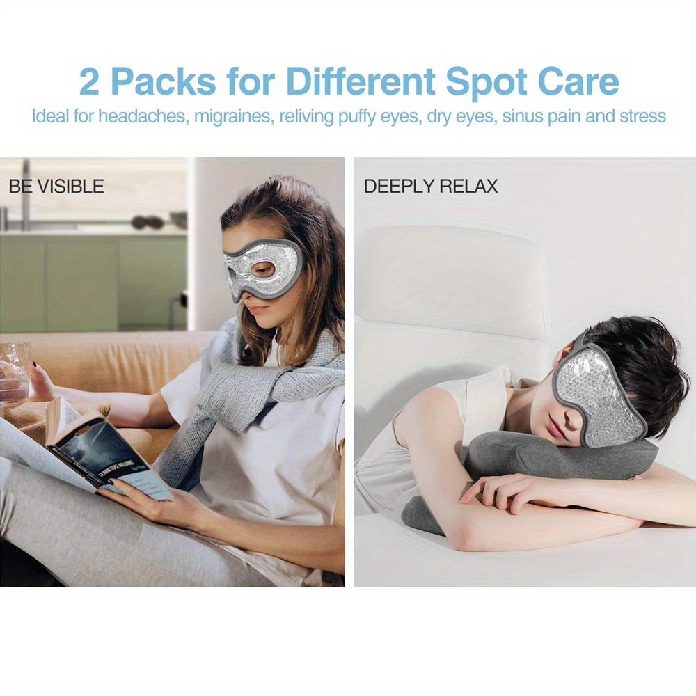 2Pcs/Set Gel Eye Mask Cooling  - Eye Mask Heated 리뷰 및 가격