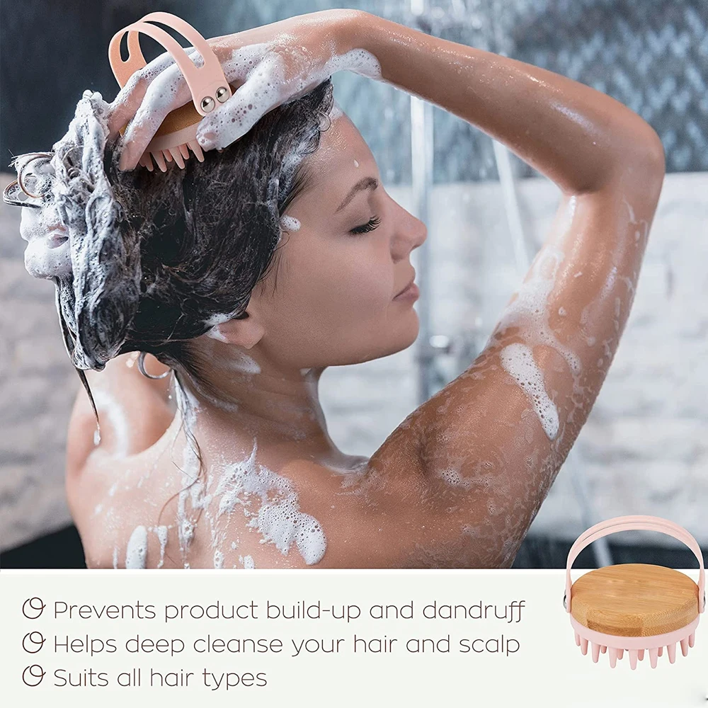 New Scalp Massager Shampoo Bru - Dry Brush Body 리뷰 및 가격