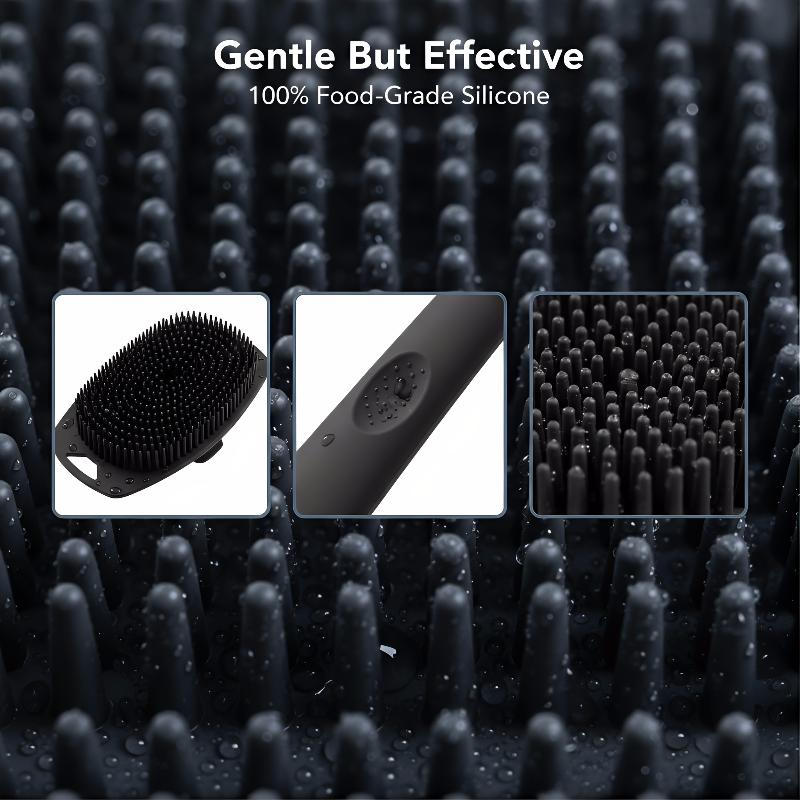 Long Handle Bath Brush 4PCS Si - Dry Brush Body 리뷰 및 가격