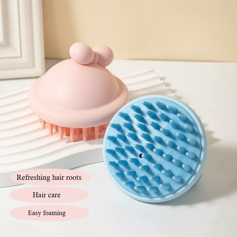 Cute Silicone Hair Wash Brush, - Dry Brush Body 리뷰 및 가격