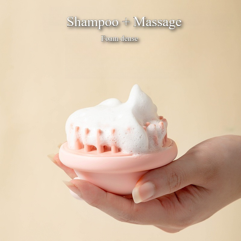 Cute Silicone Hair Wash Brush, - Dry Brush Body 리뷰 및 가격