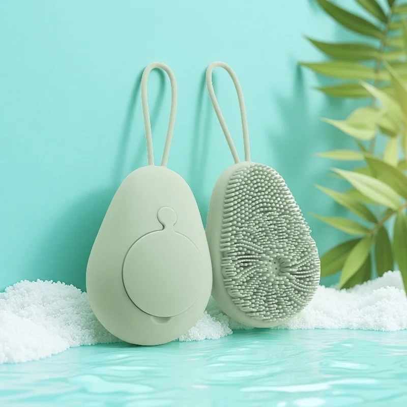 1pc Silicone Body Scrubber Exf - Dry Brush Body 리뷰 및 가격